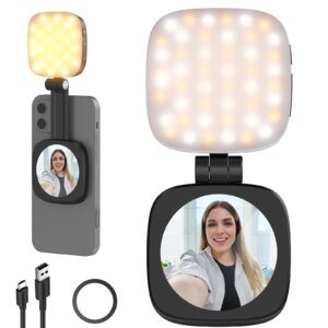 Everyday gadget - magnetic selfie light for iPhone MagSafe compatible