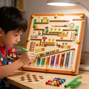 children’s magnetic maze puzzle | early learning toy